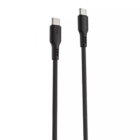 Кабель Proove Rebirth Type-C to Type-С 60W (1m) (black) CCRE60002201 032883 фото