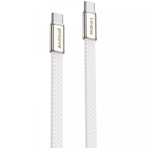 Кабель Proove AirLine Type-C to Type-C 240W (1.5m) (white)CCAI24002202 143941 фото